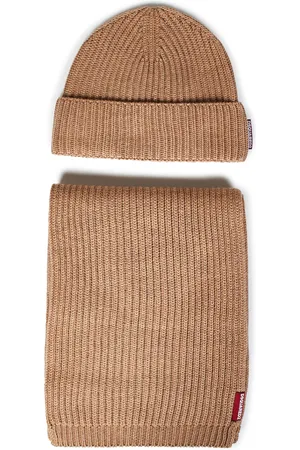 Dsquared2 Scarf And Wool Hat Set