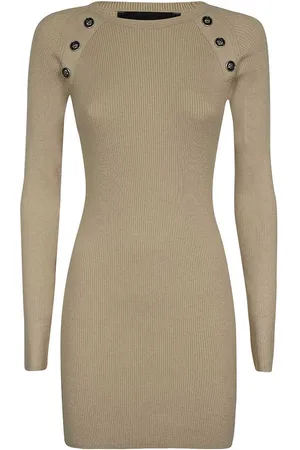 John Richmond Ribbed Knit Dress