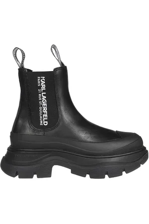 Karl Lagerfeld Leather Ankle Boots