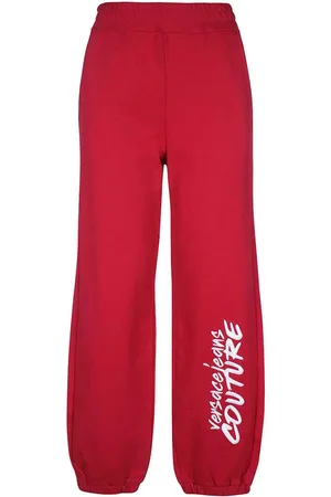 VERSACE Logo Print Sweatpants