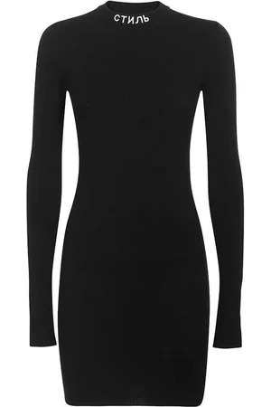 Heron Preston Ribbed Knit Dress