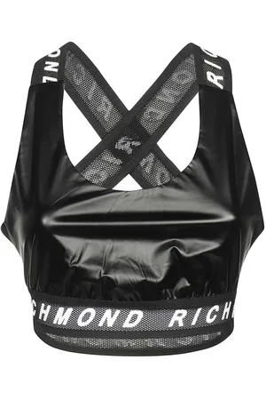 John Richmond Techno Fabric Top