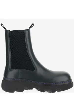 Burberry Leather Creeper Chelsea Boots