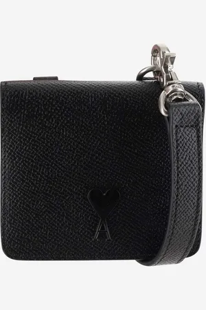 Ami Leather Ami De Coeur Card Case