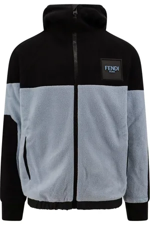 Fendi Pile Ski Zip Up Hoodie