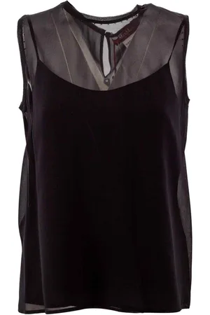 Max Mara Crewneck Sleeveless Top