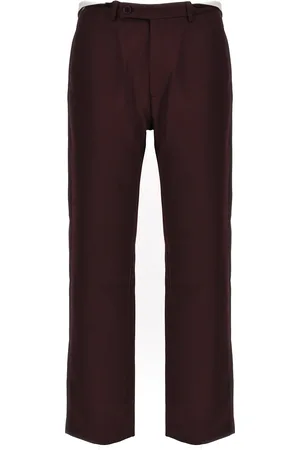 MARTINE ROSE Rolled Waistband Tailored Pants