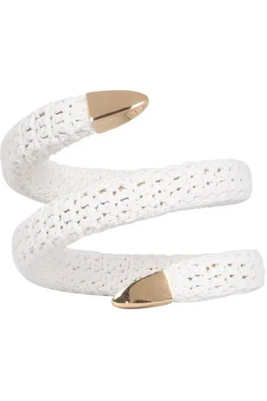 Bottega Veneta Crochet Spiral Bracelet