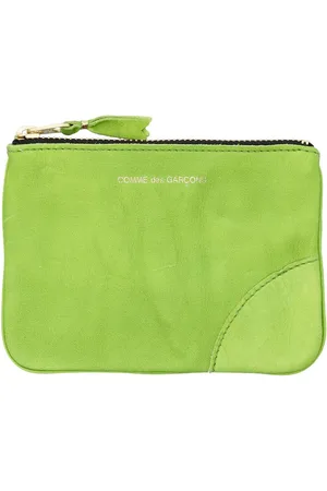 Comme des Garçons Logo Printed Zip-up Wallet
