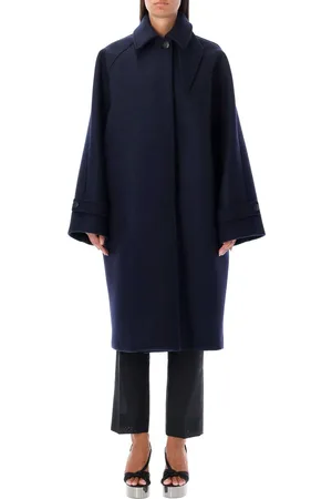 Salvatore Ferragamo Single Breasted Long Sleeeved Coat