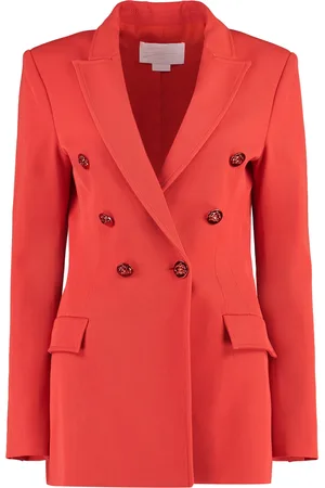 GENNY Double-breasted Wool Blazer