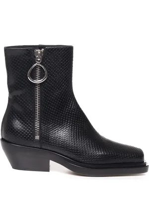 Dondup Camperos In Python Effect Leather