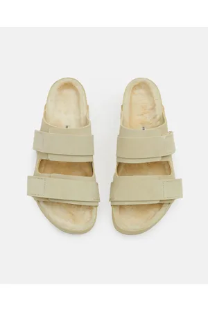 Birkenstock 1774 Uji Suede And Leather Slippers