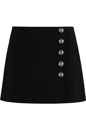 Puccini Wool Mini Skirt