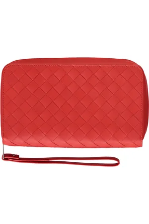 Bottega Veneta Leather Zip-around Wallet