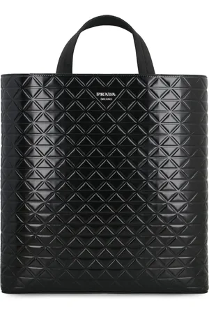 Prada Smooth Leather Tote Bag