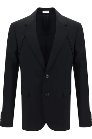 Alexander McQueen Wool Gabardine Harness Jacket
