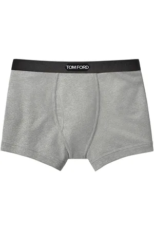 Tom Ford Cotton Boxer With Logo Man