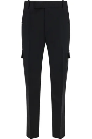 Alexander McQueen Wool Gabardine Trousers