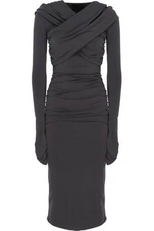 The Andamane Fitted Dress With Hood