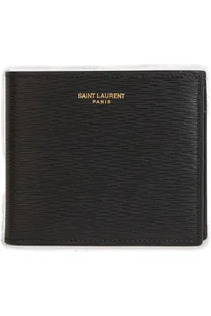Saint Laurent Logo Engraved Bifold Wallet