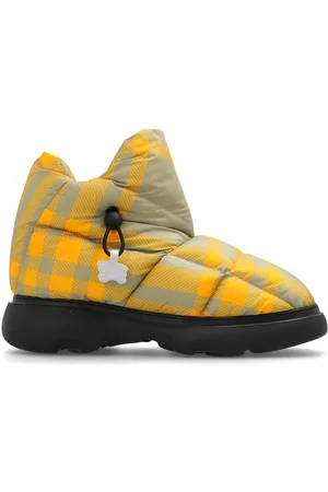 Burberry Quilted Slip-on Boots