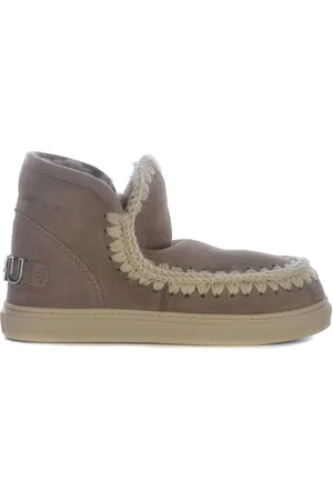Mou Boots sneakers Metal Logo Made In Suede