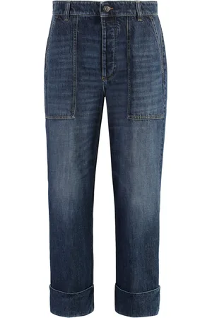 Bottega Veneta Wide Leg Jeans