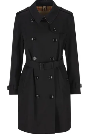 Burberry Double Breasted Belted Trench Coat