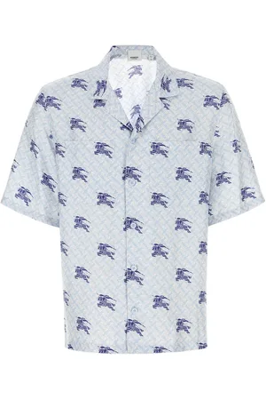 Burberry Printed Satin Pyjama Shirt