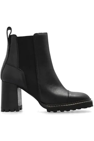 See by Chloé Mallory Heeled Ankle Boots