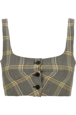 Marni Top Cropped Check