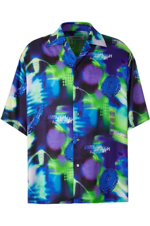 AMBUSH Abstract-pattern Buttoned Shirt