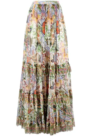Etro Silk Maxi Skirt