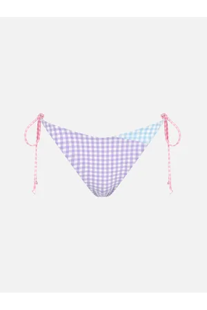 MC2 SAINT BARTH Gingham Cheeky Swim Briefs