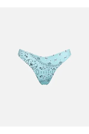 MC2 SAINT BARTH Woman Cheeky Swim Briefs With Bandanna Print