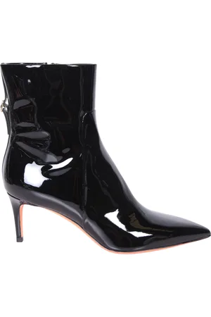 santoni Patent Ankle Boot