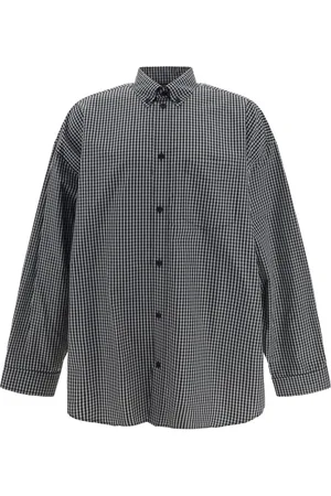 Balenciaga Check Print Shirt