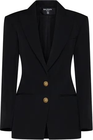 Balmain Fitted Single-breasted Blazer