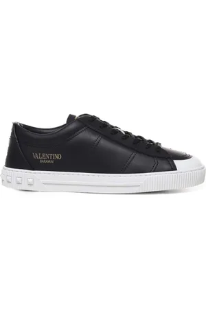 VALENTINO GARAVANI Garavani Cityplanet Leather Sneakers