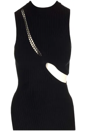 The Attico Ribbed Viscose Top