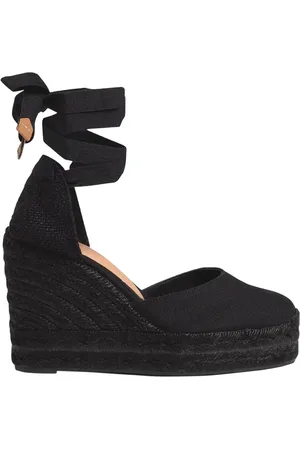 Castaner Carina Espadrille Sandals With Wedge Heel In Cotton Woman