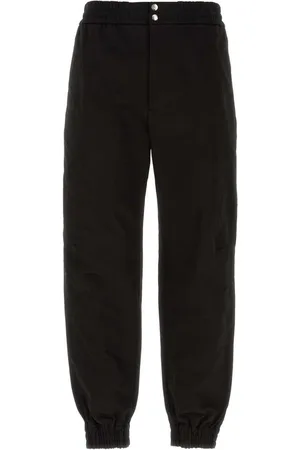Alexander McQueen Mid-rise Tapered-leg Trousers