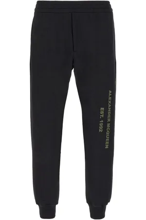 Alexander McQueen Graffiti Printed Track Trousers