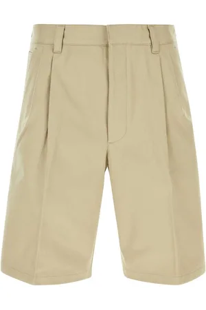 Prada Pleated Knee-length Shorts