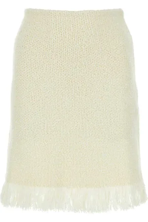 Chloé Knitted Fringed Mini Skirt