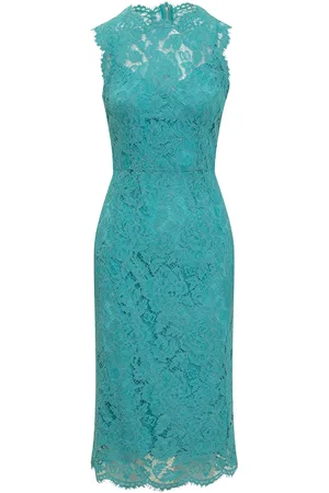 Dolce & Gabbana Floral Cordonetto Lace Sheath Dress