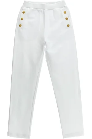 Balmain Logo Button Joggers