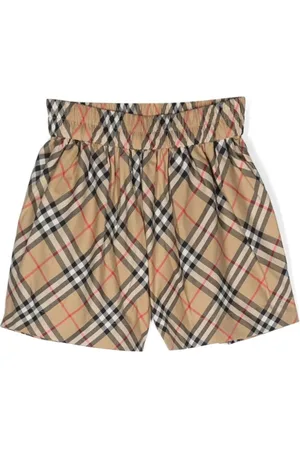 Burberry Vintage Check-pattern Cotton Shorts