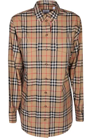 Burberry Checked Buttoned Shirt